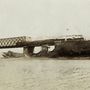 1906. Lágymányosi-tó, Déli összekötő vasúti híd.
