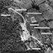 CUBA : Aerial view of one of the Cuban medium-range missile bases, taken October 1962. On 22 October, Kennedy said Russia had missile sites in Cuba and imposed an arms blockade. During a week, the two super-powers were head-to-head in their game of nuclear poker while the rest of the world watched, fascinated, but hardly daring to breathe in case one of the players made a fatal mistake. On 28 October, M. Khrushchev promised that the Russian missiles based in Cuba would be dismantled. In return, Kennedy promised that the US would not invade Cuba and would lift their blockade.

