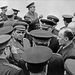 1962. április. Kádár János és Czinege Lajos vezérezredes, honvédelmi miniszter a Varsói Szerződés egyesített fegyveres erők vezetői között egy magyarországi hadgyakorlaton. 