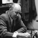 1973. Kádár János, a szenvedélyes sakkjátékos. Élete végén már egyedül játszott.
