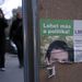 Nem kímélik Kispál Gergely, az LMP jelöltjének amúgy sem túl gyakori plakátjait