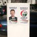 Szabó Gábor, a Jobbik képviselőjelöltje a 16. választókerületben. A Jobbik a párt jelöltjeit bemutató plakátsorozattal jelent meg az utcákon. A többnyire párban kihelyezett plakátok egyikén a jelölt mutatkozik be a választókerületnek, a másikon a párt logója látható. A szlogen ugyanaz mindkettőn: 
