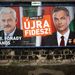 A Fidesz a még kérdéses választókerületekben új óriásplakátokkal jött ki. 