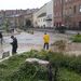 Az esőzések következtében megáradt és kiöntött a Szinva patak Miskolcon