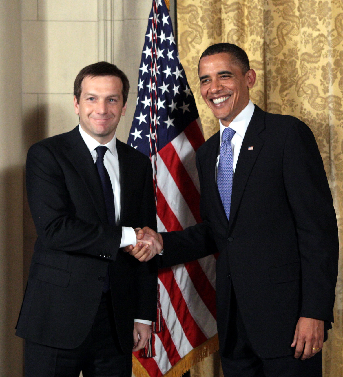 2010 áprilisában Bajnai Obamával is kezet foghatott