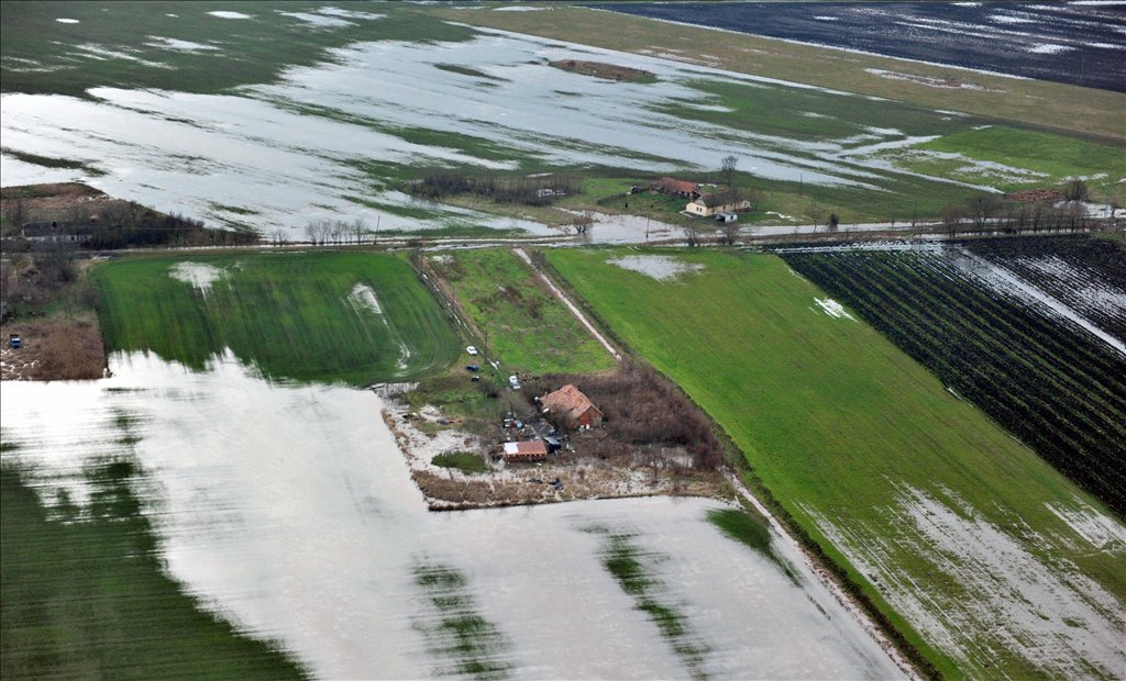  Belvízzel elárasztott tanyák Szarvas határában