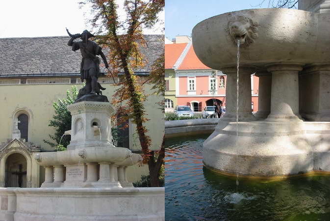 A Mikszáth Kálmán téri szökőkút két hete még nem működött