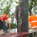 2003. július 30., ismét vörös festékkel öntötték le Károlyi Mihály Kossuth téri szobrát 