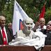 Moldova György leleplezi a szobrot