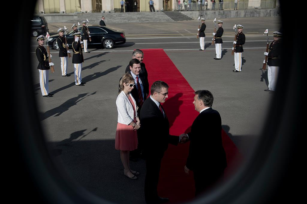 Miheil Szaakasvili grúz államfővel; „vannak olyan országok, amelyek már megtalálták a helyes utat” – mondta Orbán Viktor