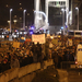 A tüntetők diákok felvonulása dugókat okozott Budapest Belvárosában.