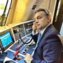 Orbán Viktor metróval érkezett, ezt a fotót a vezetőfülképból posztolta Facebookra