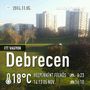 Debrecenben csak 18 fokig kúszott a hőmérő higanyszála