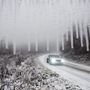 Salgótarjánban is jeges utak fogadták az autósokat.