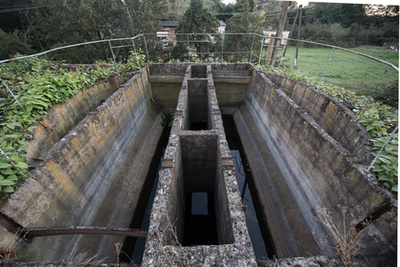 Csapi szennyvíztelep.