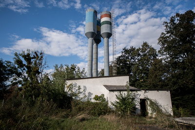 Csapi szennyvíztelep.