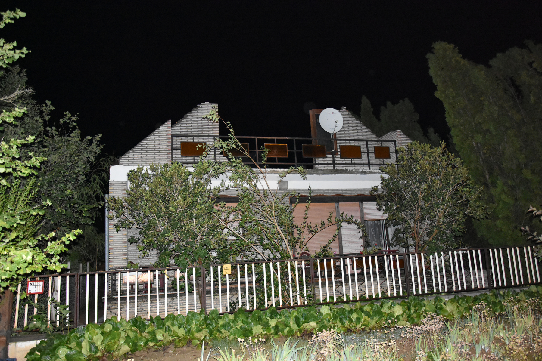 Budapest felett a vihar Gazdagrétről fotózva