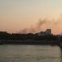A Petőfi hídról is látszott a füst