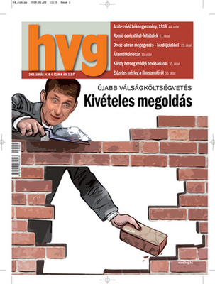 Russian tempo - HVG's 2017 cover reflecting upon the increasing Russian influence in Hungary.