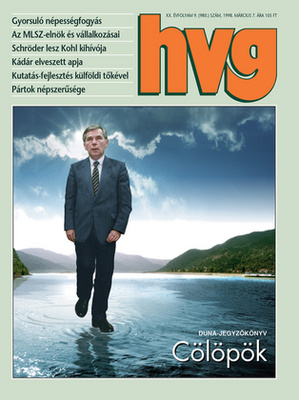 Russian tempo - HVG's 2017 cover reflecting upon the increasing Russian influence in Hungary.