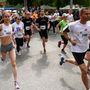Európa-napi 15 kilométeres futóverseny a Szabadság téren, Budapesten, 2019. május 12-én.