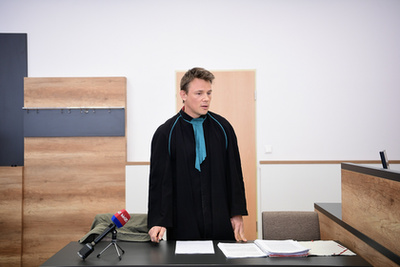 Torubarov miután a bíró kihirdette az ítéletet