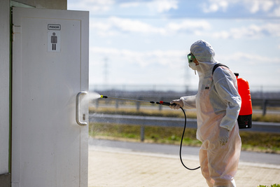 Minden pad fertőtlenítésre kerül
