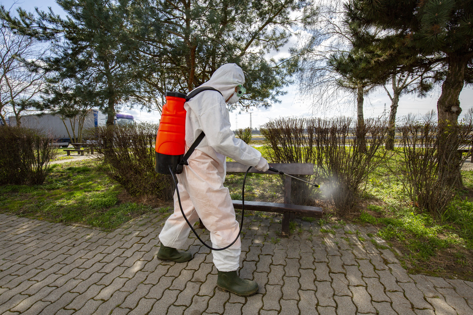 Minden pad fertőtlenítésre kerül