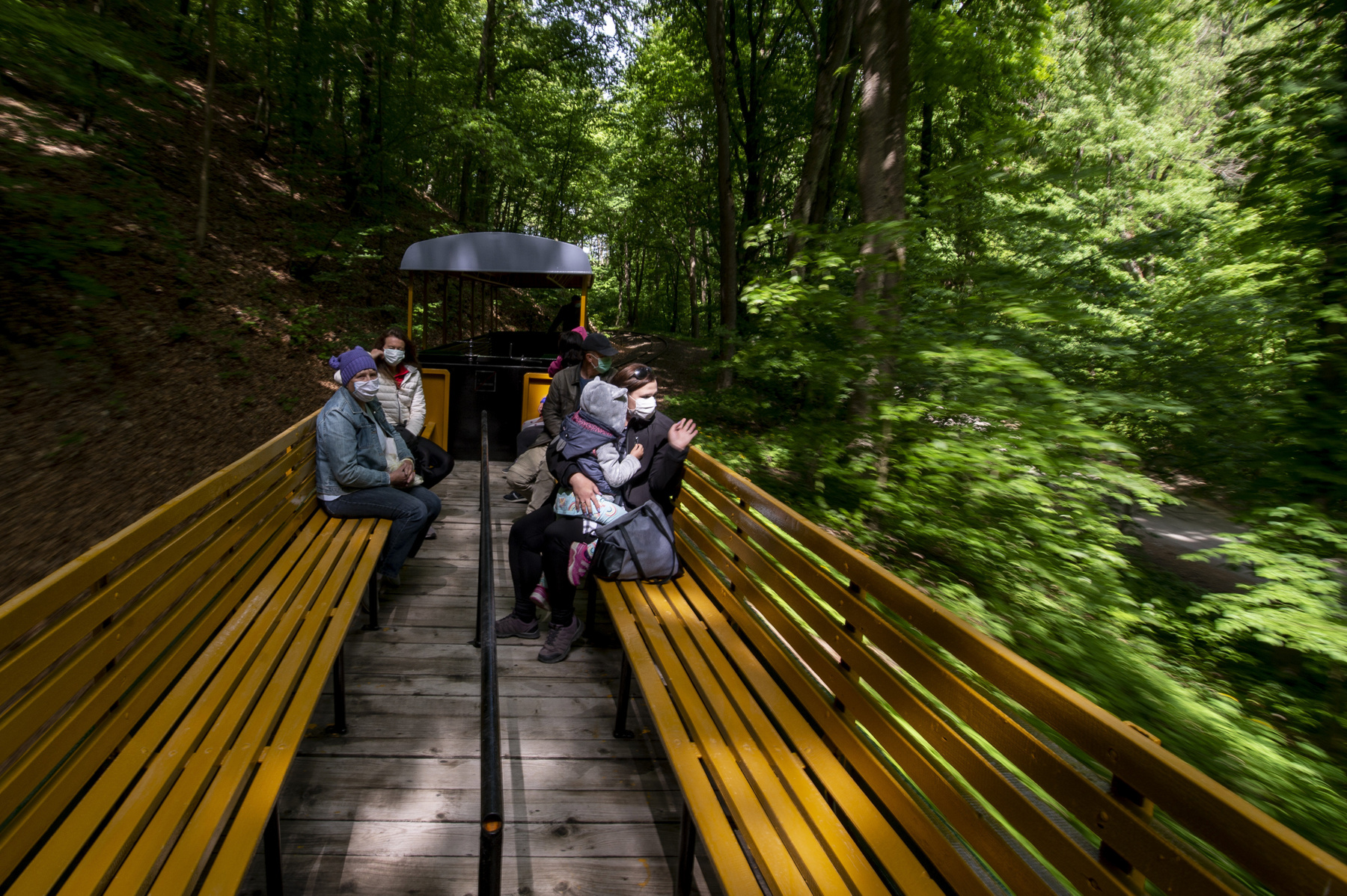 A koronavírus-járvány miatt elrendelt korlátozások fokozatos enyhítésének nyomán ismét elindultak egyes erdei kisvasutak