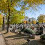 A Budafoki temető 2021. október 31-én