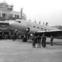 Az 1946. március 29-én megalakult Maszovlet (Magyar Szovjet Polgári Légiforgalmi Részvénytársaság) első járatának ünnepélyes indítása a Ferihegyi repülőtéren 1946. október 15-én
