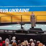 Egy perces csend Ukrajnáért