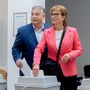 Orbán Viktor és Lévai Anikó