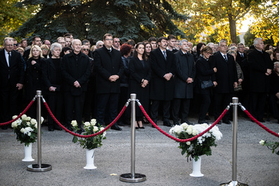 Orbán Viktor és Lévai Anikó