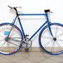 A Merckx vázra épített kétsebességes bringám, amivel őszig tesztelem a Tannust.