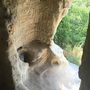 A szentkúti remetebarlang egykori retyója