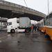 Péntek délután negyed kettő körül összeütközött a Budáról Pestre tartó 1-es villamos egy szlovén rendszámú kamionnal az óbudai Flórián téren.