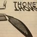 Thonet hajlítottcsővázas bútor reklámja