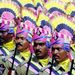 India: Andhra Pradesh állam rendőreinek díszmenete az ország függetlenségének 60. évfordulóján.
