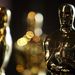 Egyesült Államok: Oscar-szobrok a 80. Oscar-díj-átadó tiszteletére rendezett kiállításon Hollywoodban. 