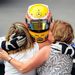 OKTÓBER
Kína: Lewis Hamilton családja körében örül a kínai nagydíjon aratott győzelmének.
