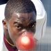 Antigua és Barbuda: Nyugat-indiai krikettjátékos az Anglia elleni mérkőzés előtti edzésen.