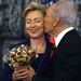 Izrael: Simon Peresz izraeli elnök és Hillary Clintont amerikai külügyminiszter Jeruzsálemben.