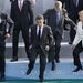 Németország: Barack Obama és Nicolas Sarkozy elnökök Angela Merkel kancelláral a hatvanéves NATO csúcstalálkozóján.