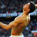 Egyesült Királyság: Cristiano Ronaldo harmadik gólját ünnepli a Tottenham Hotspur elleni Premier League-meccsen. A Manchester United 5-2-re nyert.