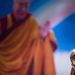 India: A Dalai Láma a 74-ik születésnapján Új-Delhiben.
