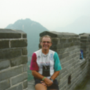Élete leghosszabb tekerése után a kínai falon
