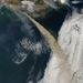 Az izlandi hamufelhő útja remekül követhető a NASA műholdfelvételén