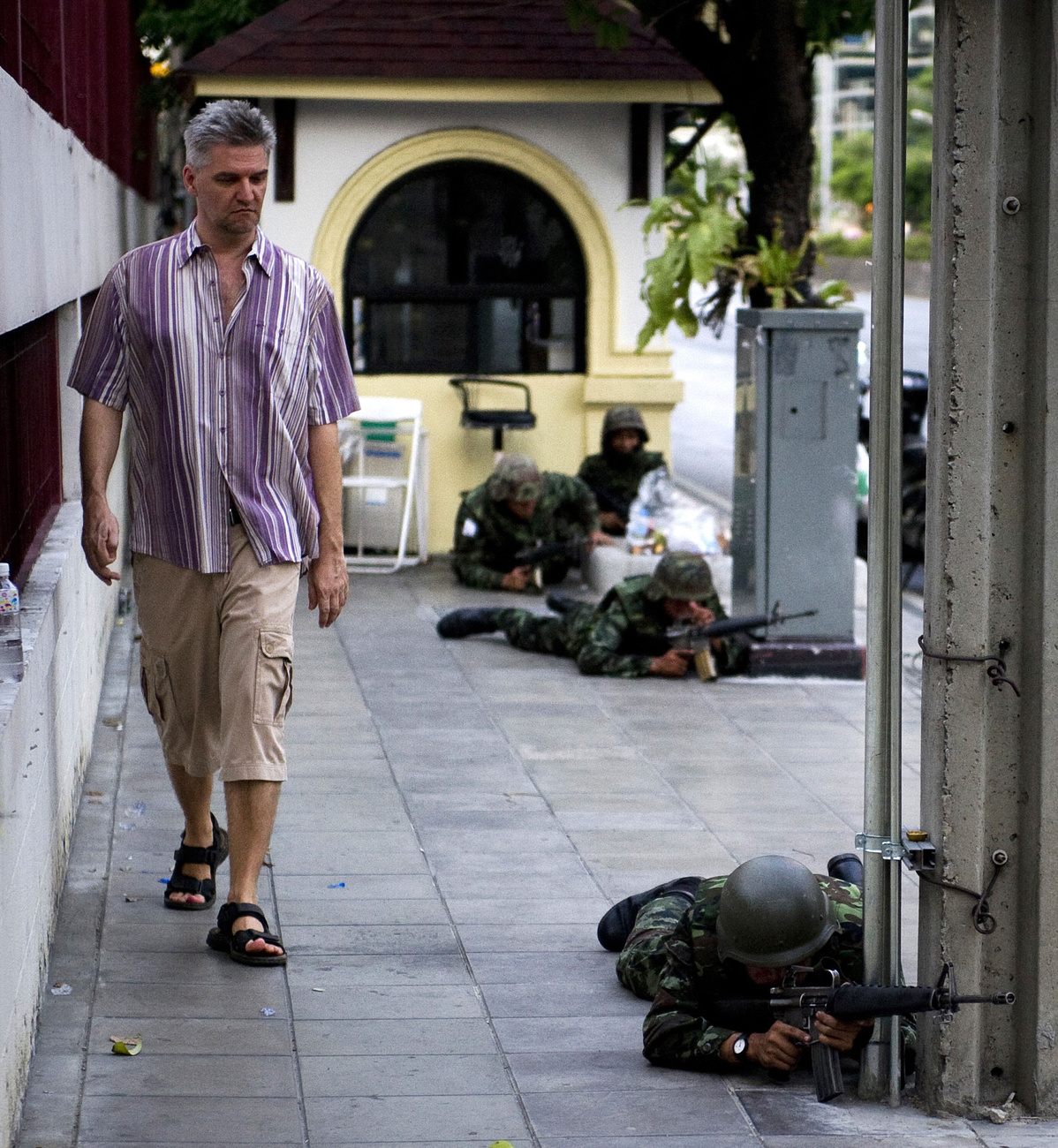 Bangkok szívében.