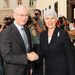 Jadranka Kosor horvát miniszterelnök kézfogása Herman Van Rompuy-jal, az Európa Tanács elnökével. Kosor a második a listában, akit nem választottak meg, hanem Ivo Sanader addigi kormányfő lemondásával került Horvátország élére 2009-ben.
